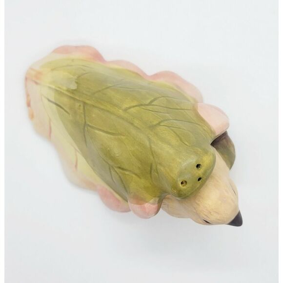 Vintage Hand Crafted Silvestri Bird with Acorn & Leaf Salt and Pepper Shakers - Picture 9 of 9